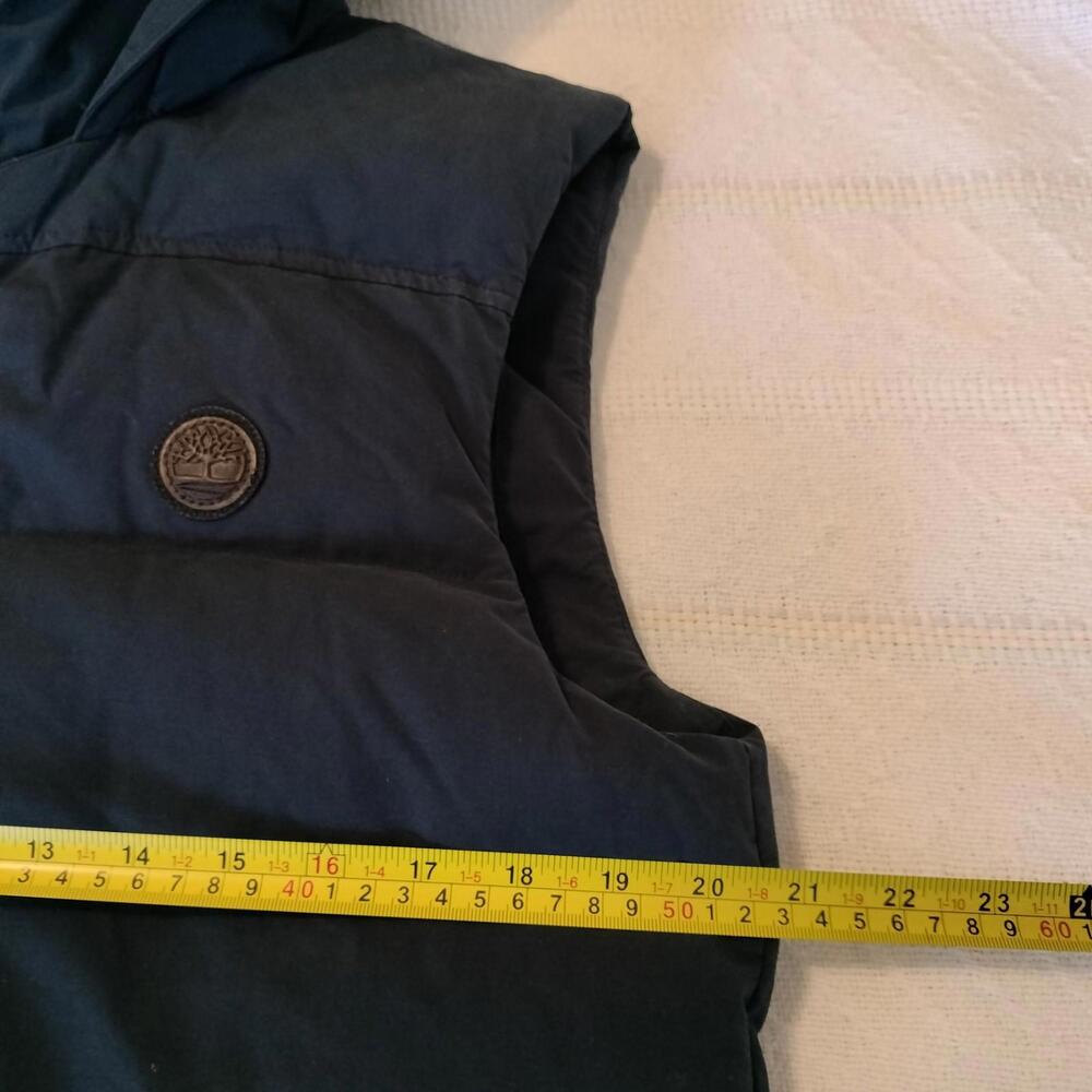Timberland Men's Down Vest Navy S - Picture 5 of 10
